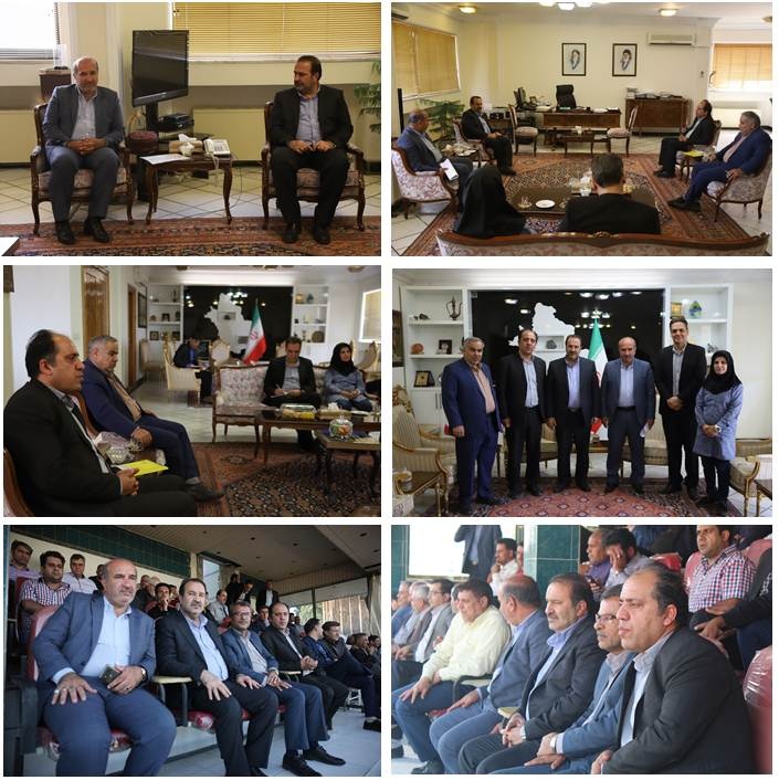 نشست هم اندیشی هیات فوتبال استان با استاندار فارس
