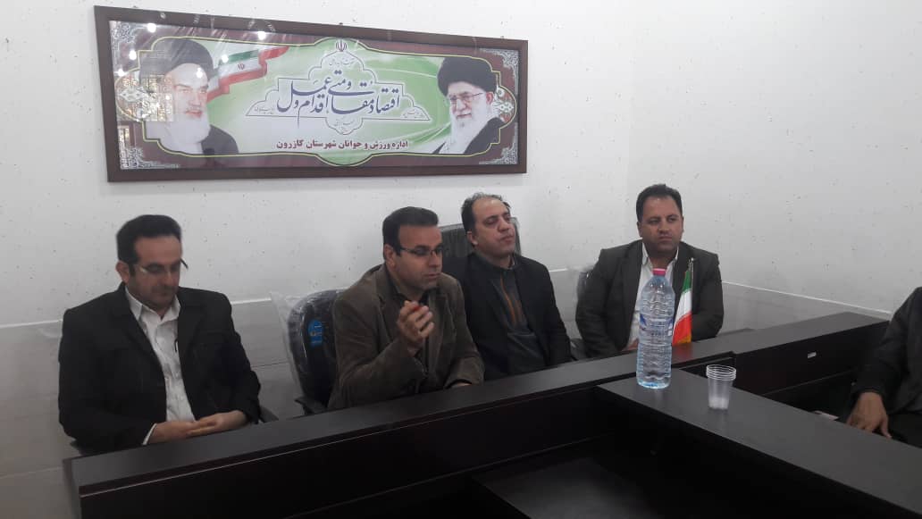 سفر ریاست هیات فوتبال استان فارس به شهرستان کازرون
